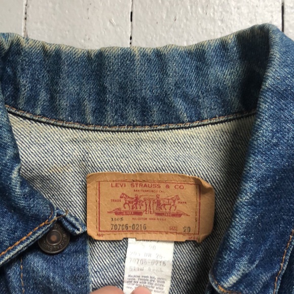 Vintage Levi’s Denim Trucker Jacket - Picture 6 of 8